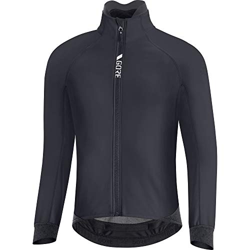 GORE WEAR Chaqueta térmica de ciclismo para hombre, C5, GORE-TEX INFINIUM, XL, Negro