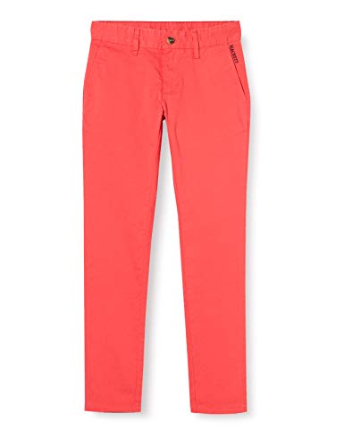 Hackett London Chino Slim B Pantalones, Rojo (238strawberry 238), 170 (Talla del Fabricante: Y15) para Niños