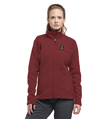 Haglöfs Swook Forros Polares, Mujer, Brick Red, L