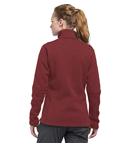 Haglöfs Swook Forros Polares, Mujer, Brick Red, L