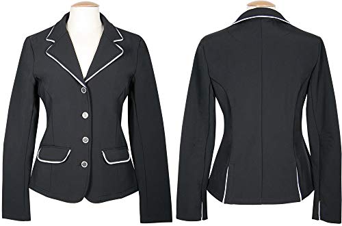 Harry's Horse Chaqueta de competición Softshell Tropez II 26200281 para mujer, talla M, color negro