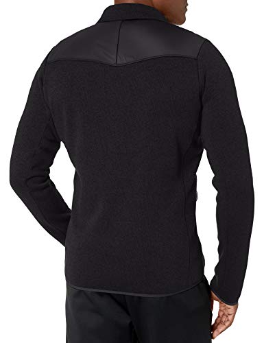 Helly Hansen Varde Fleece Jacket Chaqueta Deportiva, Negro, S para Hombre