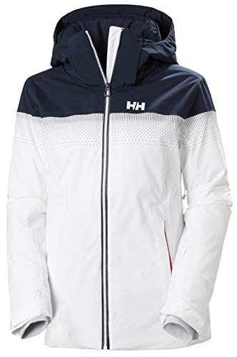 Helly Hansen W Motionista Lifaloft Jacket Chaqueta Con Doble Capa, Mujer, White, S