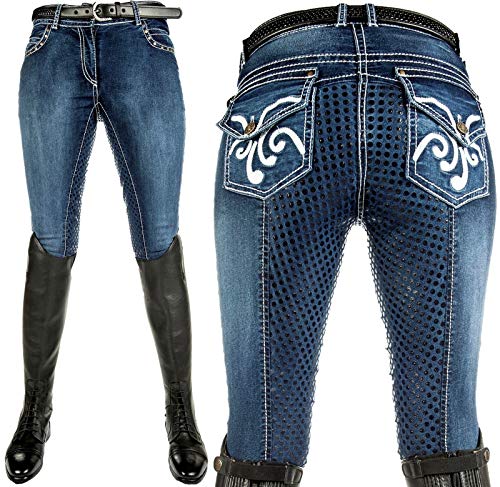 Hkm Pasadena 4057052015212 - Pantalón Vaquero (Talla 40), Color Azul