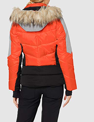 ICEPEAK Electra Chaqueta, Mujer, Rojo Coral, 42