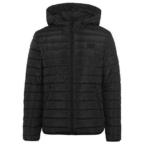 Jack and Jones Hombre Jorbendt Chaqueta Acolchada Invierno Negro 2XL