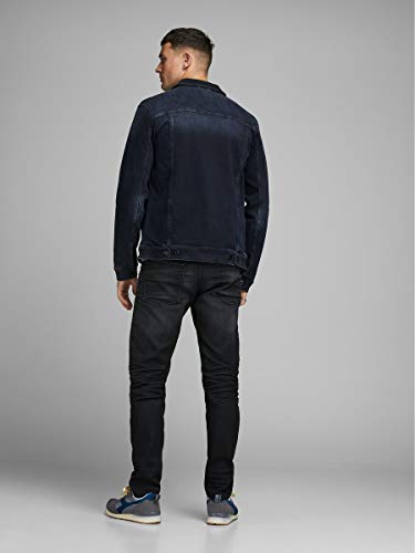 Jack & Jones JJIALVIN JJJACKET AGI 004 Noos Chaqueta vaquera, Azul Denim, L para Hombre