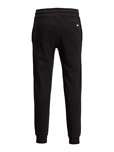 Jack & Jones Jjigordon Jjshark Sweat Pants Viy Noos Pantalones de Deporte, Negro (Negro Negro), W (Tamaño del Fabricante: M) para Hombre