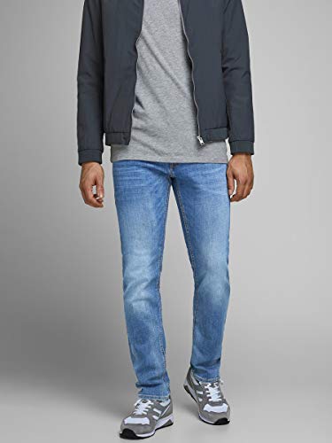 JACK & JONES Jjitim Jjoriginal Am 781 50SPS Noos Vaqueros slim, Azul (Blue Denim), 32W / 34L para Hombre