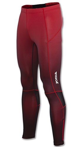 Joma Elite Pantalones Largos, Hombre, Rojo-Negro-106, 4XS-3XS