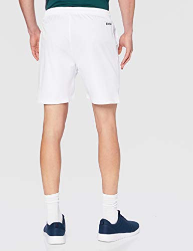 Joma Master Bermuda Tennis Pantalón Corto, Hombre, Blanco, L