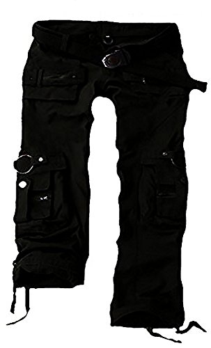 Juicy Trendz® De las Mujeres Carga Pantalones Militar Señoras Ejército Combate Multi Bolsillo Pantalones