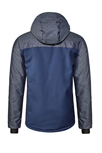 Killtec Tirano MN Ski Jckt A - Cazadora de esquí con capucha desmontable y paranieves para hombre, Unzutreffend, otoño/invierno, Tirano MN JCKT A - Esquís, Hombre, color Océano oscuro, tamaño medium