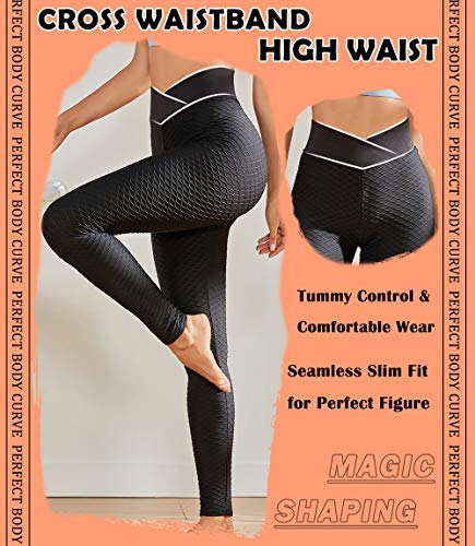 Lalamelon Leggings Push up Mujer Mallas Pantalones Deportivos de Cintura Alta Sexy Yoga Leggins para Fitness Deporte Running Elásticos