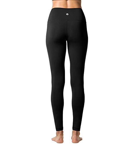 LAPASA Pantalón Deportivo de Mujer Cintura Alta Malla para Running Yoga y Ejercicio. L01