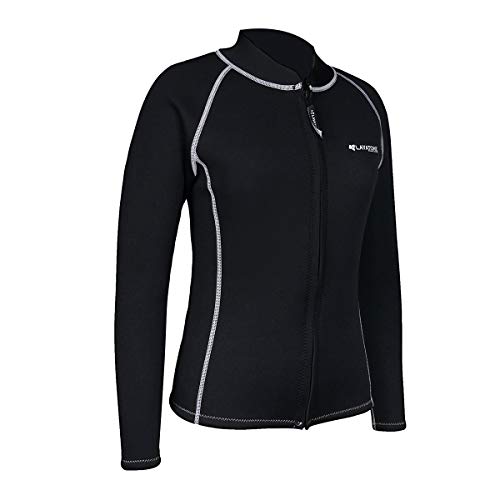 LayaTone Traje de neopreno para hombre y mujer, chaqueta de neopreno de 3 mm, chaqueta de buceo, chaqueta para hombre y adulto, traje de surf, traje de neopreno para buceo.