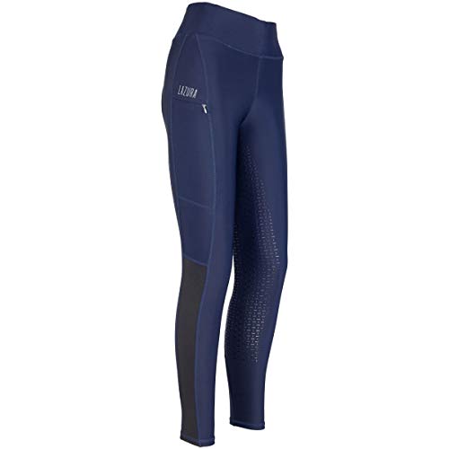 Lazura Leggings de equitación para Mujer 4052491944055, Azul Oscuro, 36-38