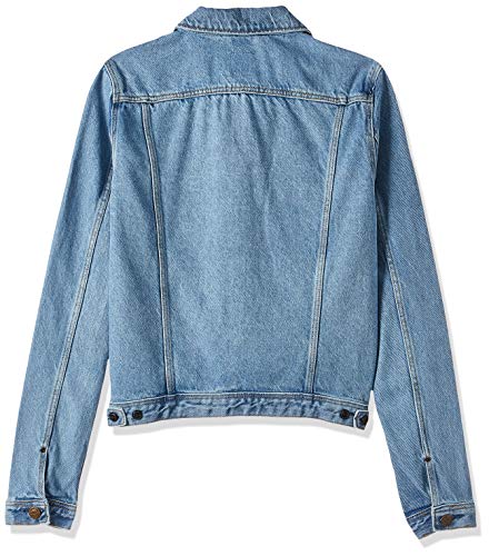 Lee Rider Jacket, Chaqueta vaquera Mujer, Azul (Super Stonewash 66), Medium