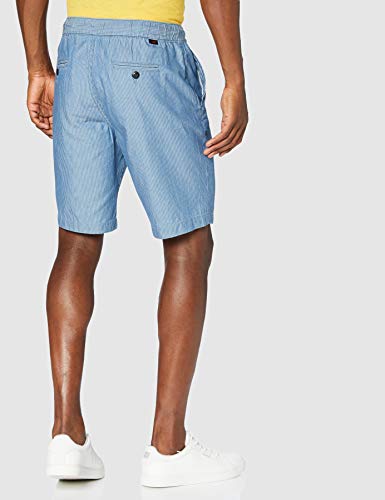 Lee Short Pantalones Cortos, Azul (Washed Stripe Ev), M para Hombre