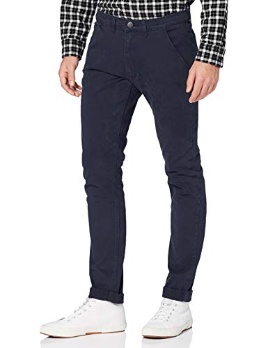 Lee Tailored Luke Pantalones, Azul (Dark Marine 37), 28W / 30L para Hombre