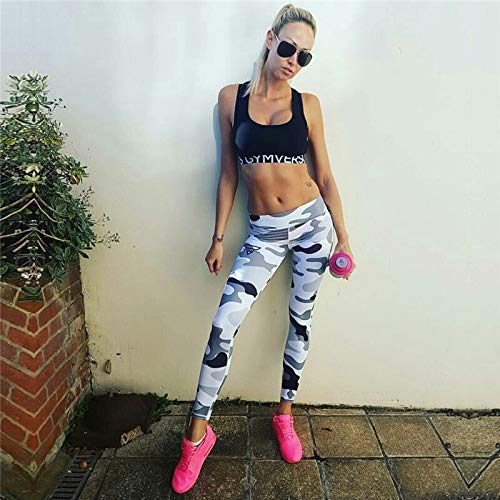 Leggings Leggings De Fitness para Mujer Leggings Elásticos De Cintura Alta Leggins Anti Celulitis Entrenamiento De Secado Rápido Jeggings