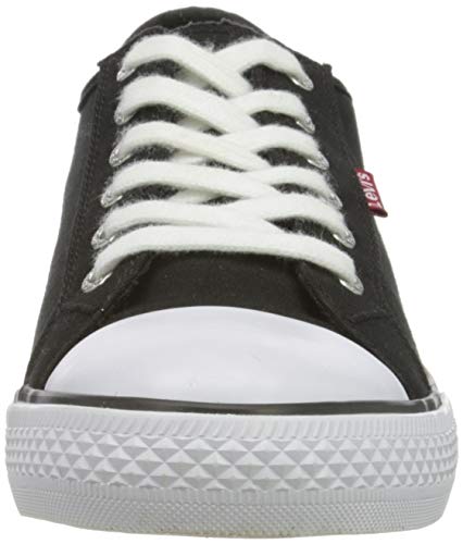 Levi's 222984-733-59, Zapatillas de Lona Mujer, Negro, 38 EU