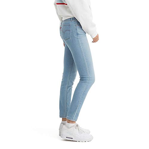 Levi's 711 Skinny Jeans Vaqueros, Sidetracked, 29W Largo para Mujer