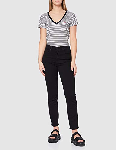 Levi's 724 High Rise Straight Vaqueros, Black Sheep, 31W / 30L para Mujer