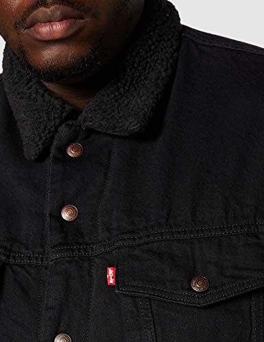 Levi's Big Chaqueta de jean, Berk Sherpa Trucker, 3XL para Hombre