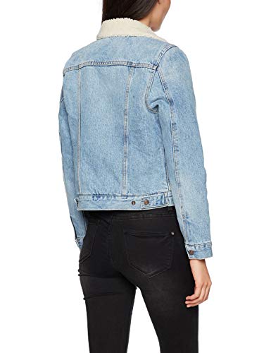 Levi's Original Sherpa Trucker Chaqueta, Strangeways, XL para Mujer