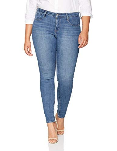 Levi's Plus Size 310 Pl Shping SPR Skinny Vaqueros, Azul (Piper Peak Plus 0013), 24 Long para Mujer