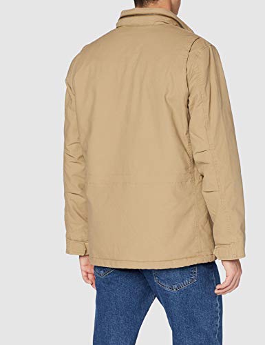 Levi's Sherpa Field Coat Chaqueta, Beige (Harvest Gold 0000), Small para Hombre