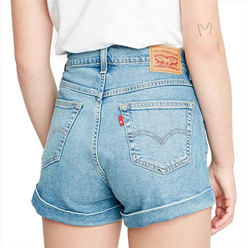 Levi's Shorts Mom A Line 2 Azul 29 Mujer Pant