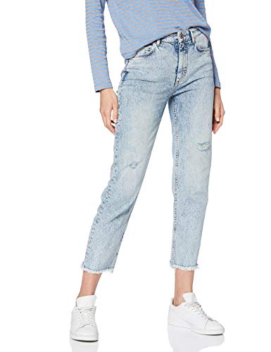 Marc O'Polo Denim 42910112213 Vaqueros Slim, Azul (Authentic Destroyed Wash P49), 36 (Talla del Fabricante: 26 32) para Mujer