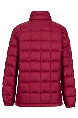 Marmot Chaqueta Ajax Down Puffer para niño, Fill Power 600, ladrillo, XL