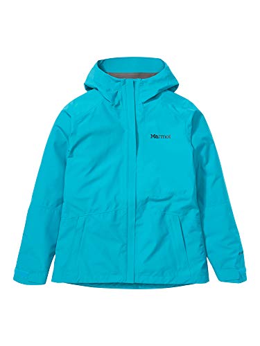 Marmot Wm's Minimalist Jacket Chubasquero rígido, Chaqueta Impermeable, a Prueba de Viento, Impermeable, Transpirable, Mujer, Enamel Blue, XL