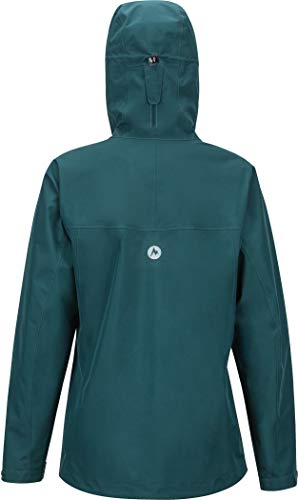 Marmot Wm's Minimalist Jacket Chubasqueros, Chaqueta Impermeable, A Prueba De Viento, Impermeable, Transpirable, Mujer, Deep Teal, L