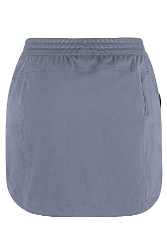 Marmot Wm's Ruby Skort Falda Deportiva con protección UV, Falda Corta para Actividades Outdoor, Transpirable, Secado rápido, Mujer, Steel Onyx, XS