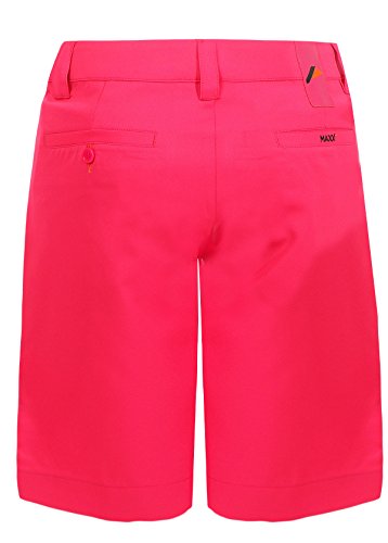 Maxx - Bermudas de golf para mujer, rosa, 38