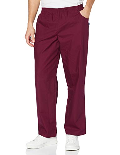 PANTALÓN SANITARIOS UNISEX CINTURA ELÁSTICA UNIFORME LABORAL MÉDICO