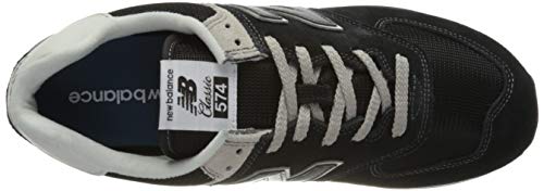 New Balance 574 Core, Zapatillas Hombre, Negro (Black EGK), 44.5 EU