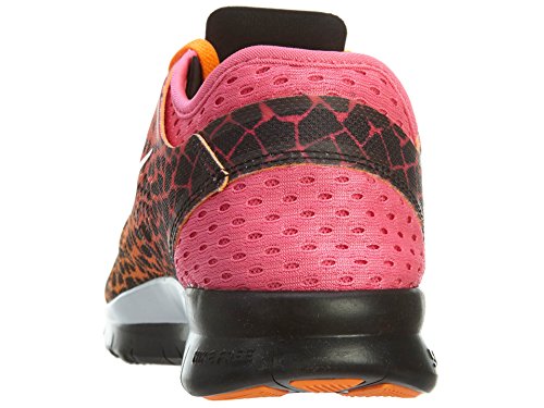 Nike Free Wmns Nke 5.0 TR Fit 5 PRT - BLK/mtllc SLVR-PNK PW-brght ct, color, talla 39