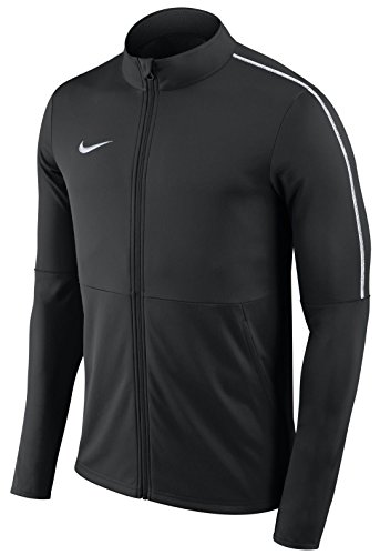 NIKE M Nk Dry Park18 TRK Jkt K Sport Jacket, Hombre, Black/White/White, L