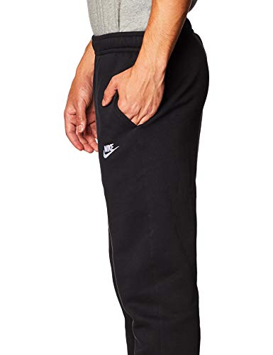 NIKE M NSW Club Pant CF BB Pantalones de Deporte, Hombre, Black/Black/(White), S