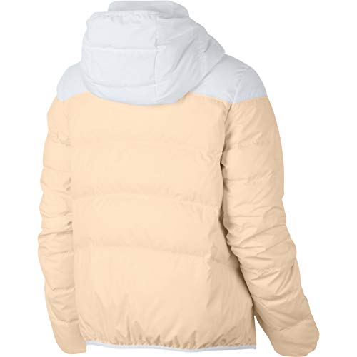 NIKE Sportswear Chaqueta, Mujer, Blanco/Guava Ice/Guava Ice, XS