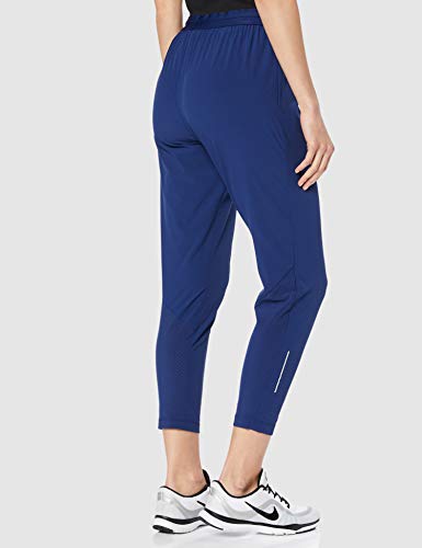 NIKE W Nk Essntl Pant 2 7_8 Pantalones de Correr, Mujer, Azul (Blue Void/Blue Void/Reflective), L