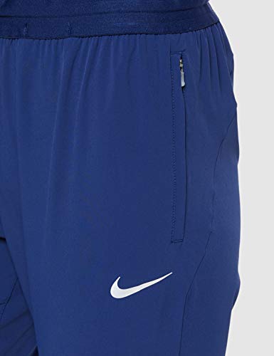 NIKE W Nk Essntl Pant 2 7_8 Pantalones de Correr, Mujer, Azul (Blue Void/Blue Void/Reflective), L