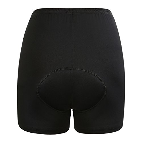 NONMON Pantalones Cortos Ciclismo para Mujeres y Niñas,3D Acolchado de Gel Transpirable Calzoncillos Braguitas Ropas Interior para Bicicleta MTB Bici Ciclista Ciclismo,Azul L