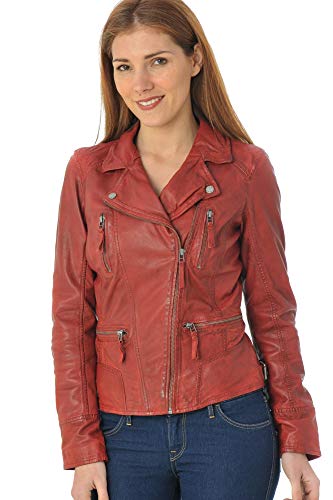 Oakwood 60861, Chaqueta Para Mujer, Rojo, Talla fabricante: XL