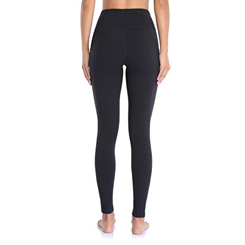 Ollrynns Leggins Deportivos Mujer Cintura Alta Pantalones Deportivos Mallas Leggings con Bolsillos para Running Training Fitness CA166